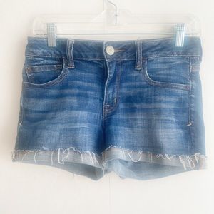 American Eagle Super Stretch Shortie Jean Shorts